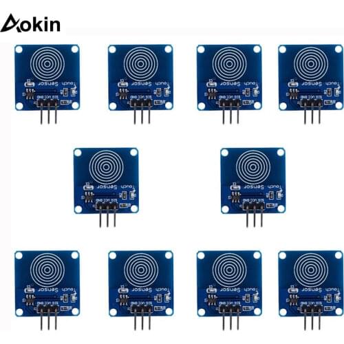 10pcs TTP223B Digital Touch Capacitive Sensor Switch Module DIY for Arduino Raspberry Pi