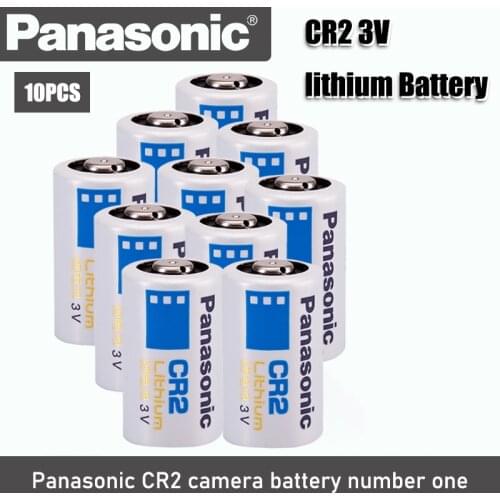 10pac New Original Panasonic CR2 3V CR15H270 850mah Lithium Battery Camera Batteries