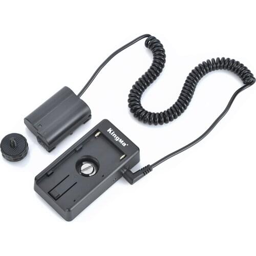 KingMa EN-EL15 Dummy Battery Fully Decoded DC Coupler for Nikon DSLR D600 D610 D750 D780 D810 D800 D810 D850 D7000 D7100 D7200