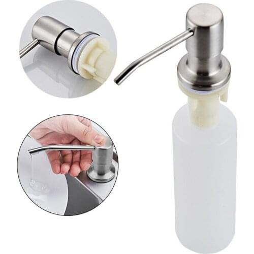 Bathroom Kitchen Hand Soap Dispensers Detergent Liquid Soap Lotion Dispensers Plastic Bottle 300ml Bottles For Disinfectant