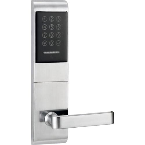 Touch Screen Electronic smart Door Lock Code, 2 ID Cards, 2 Keys Digital Password Lock Keyless lk1078BS