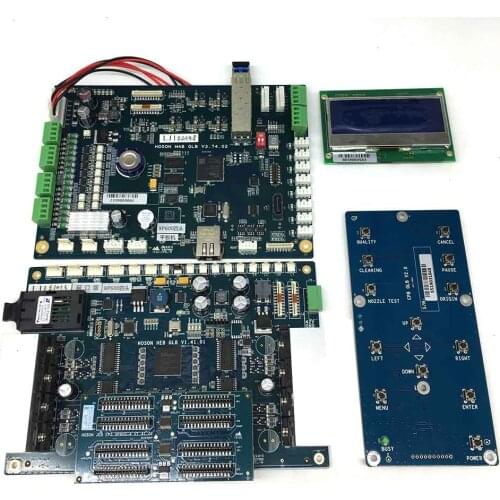 Hoson 4 head xp600 print head board set spares system xp600 mainboard head board for eco solvent printer