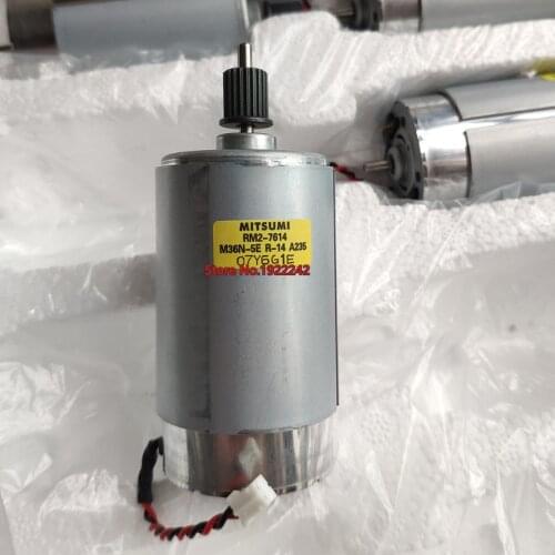 Brand new 24V~30V slow speed 575 DC motor 3.15mm double shaft printer motor DIY generator