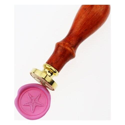 Starfish Wax Seal Stamp/Sealing Wax Seal Beach wedding logo sea star seal/WS157