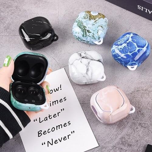 Marble Hard Case for Samsung Galaxy Buds Live case Earphone Wireless Headset Cover For Galaxy Buds Live cover Pattern PC shell