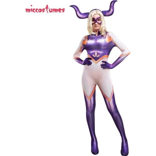 Mt Lady Cosplay Boku No Hero Academia My Hero Academia Mount Lady 3D Printed Jumpsuit Cosplay Costume