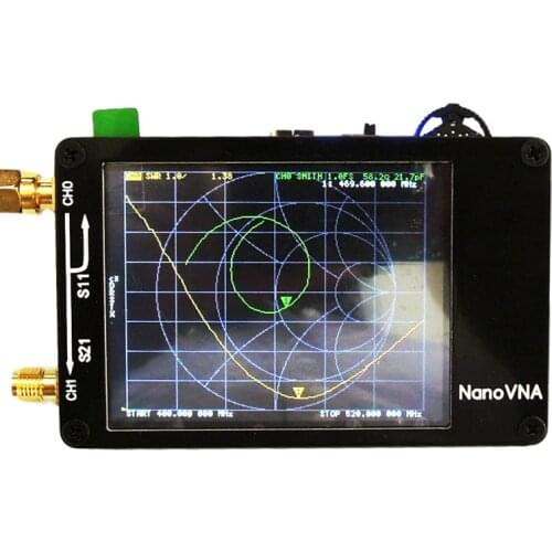 NanoVNA Host Vector Network Analyzer MF HF VHF UHF UV 50KHz ~ 300MHz Antenna Analyzer Built-in battery 2.8inch Screen