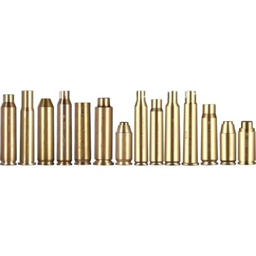 New Red Dot Laser Brass Boresight CAL Cartridge Bore Sighter For Scope Hunting