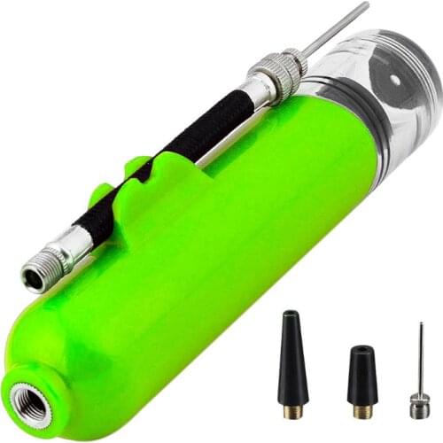 Portable Mini Ball Pump Basketball Football Volleyball Inflator Pump Inflatable Needle Nozzle Accessories X3UA