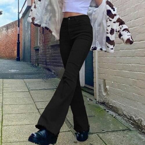 Puimentiua Women's Flared Jeans
