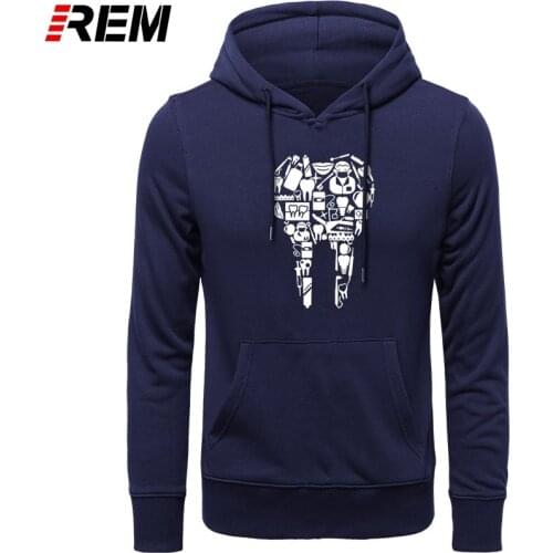 Men's Printed Hoodies Rem China