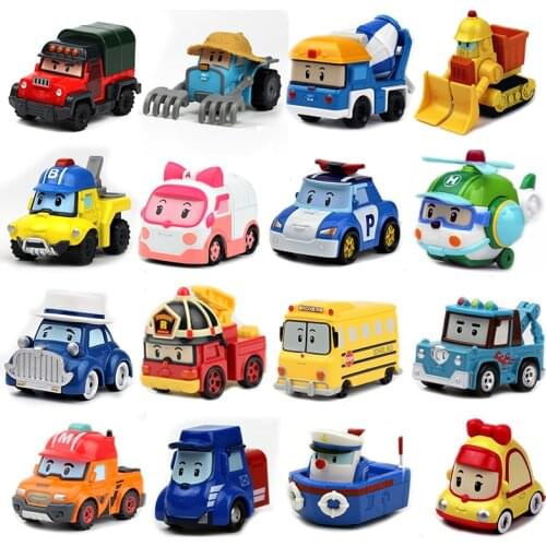 Фигурки из мультфильмов ROBOCAR POLI China At AliExpress