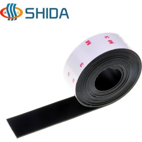 4 cm x 1 meter White Black 3M Self Adhesive Anti Slip Rubber Bumper Pads Damper Shock Absorber Silicone Feet Pads for Furniture