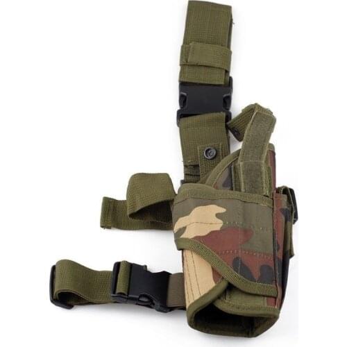 Tactical Holster Airsoft Drop Leg Right Handed Holster Hunting Universal Pistol Glock 17 18 19 Beretta M9 Nylon Gun Holster