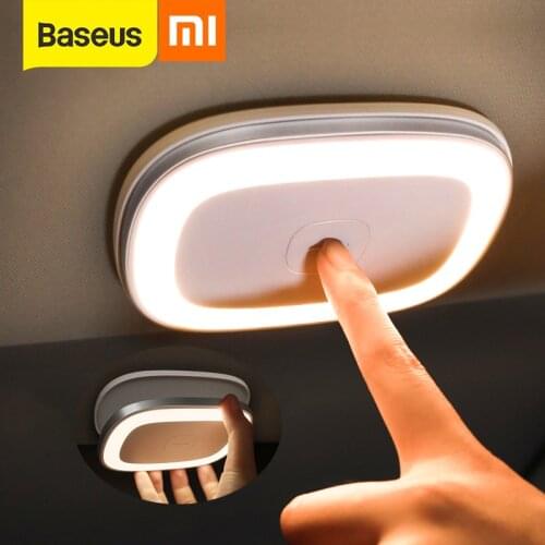 Xiaomi Baseus Car Reading Light Rechargeable Magnetic LED Auto Styling Night Light Car Interior Light Ceiling Lamp
