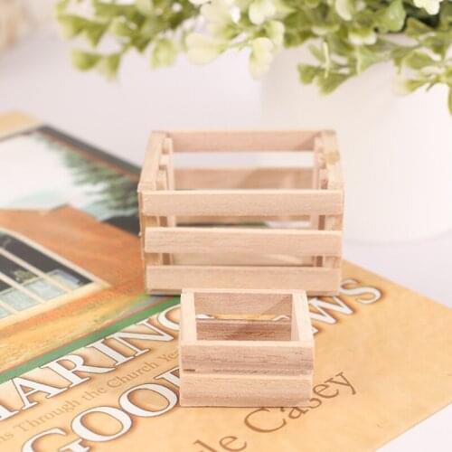 1 Pc 1:12 Dollhouse Miniature Vegetable Fruits Storage Basket Furniture Accessories