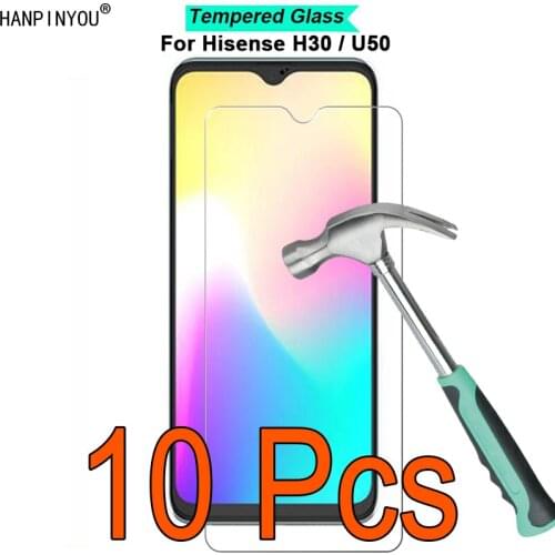 10 Pcs/Lot For Hisense H30 / U30 9H Hardness 2.5D Ultra-thin Toughened Tempered Glass Film Screen Protector Guard