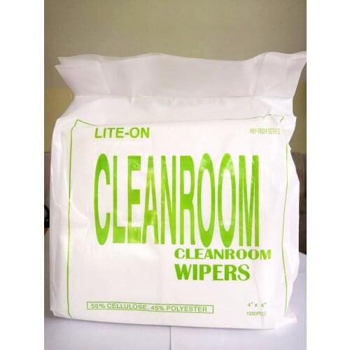 1200pcs/bag High Quality Fiber Optic Cleaning Wipes 10x10cm Dustfree Papers to Clean Optic Fiber