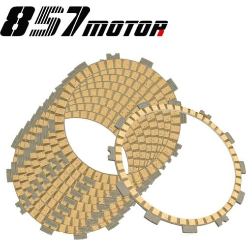 9PCS Motocycle Clutch Friction Plates Disc Set For SUZUKI GSX-R600 GSX-R750 GSXR600 GSXR750 06 07 08 09 10 11 12 13 14 15 16