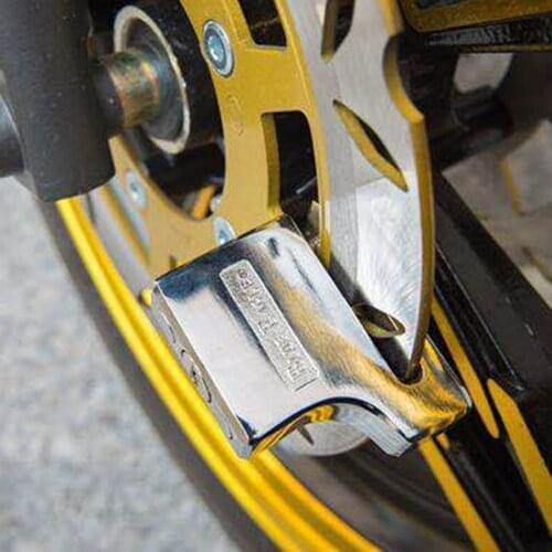 Anti Theft Motorcycle Disc Brake Lock Motorbike Disc Lock Steel Security Lock for Most of Motorcycles Scooters