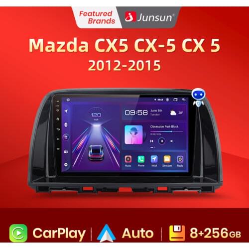 Junsun V1 pro Car Radio with screen Multimedia Video Player For Mazda CX5 CX-5 CX 5 2012 - 2015 Android Auto CarPlay 2 din DVD