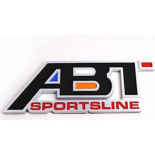 Golf 7 CC Car Grille Emblem ABT Emblem ABT SPORTLINE Auto Nameplate for Passat