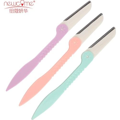 1/3 Pcs Eyebrow Trimmer Blade Shaver Portable Face Razor Eye Brow Epilation Hair Removal Cutters Safety Razor Woman Makeup