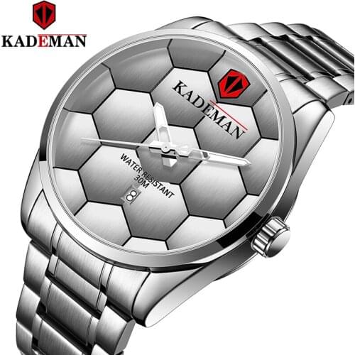 2020 New Mens Watches Unique Dials Design Luxury Quartz Watch TOP Luxury Brand Male Clock Full Steel Fashion Business Wristwatch