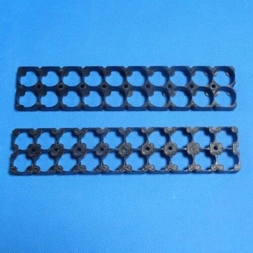 2*10 battery holder 18650 lithium ion batteries holder 2P10S 20 hole scaffolds Cylindrical cells plastic case 36V battery holder
