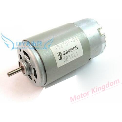 JOHNSON RS-570 Motor 26mm*65mm DC 6V 7.4V 9V 12V 28500RPM High Speed Large Torque Power DIY Screwdriver Electric Drill Tools