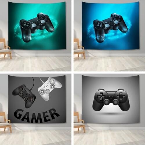 Game Controller Tapestry Wall Hanging Decor Video Game Tapestry Bedroom Wall Art Hanging Blanket for Teen Boy Room Decor