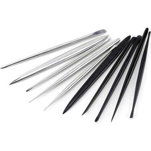 Pottery Plasticine DIY Art Manual NEW Lovely Hot Sculptural Tools Metal Needle Clay Quality Sludge Surgeon Box Bag Accessories