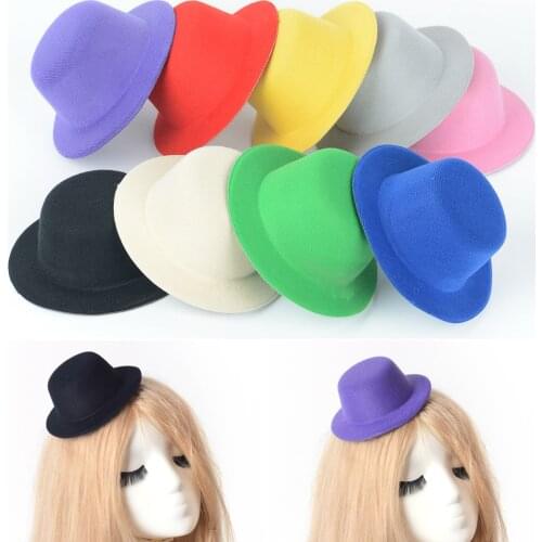 5.12" DIY EVA Mini Round Top Hat Cap Fascinator Base Lady Women Party Wedding Accessories