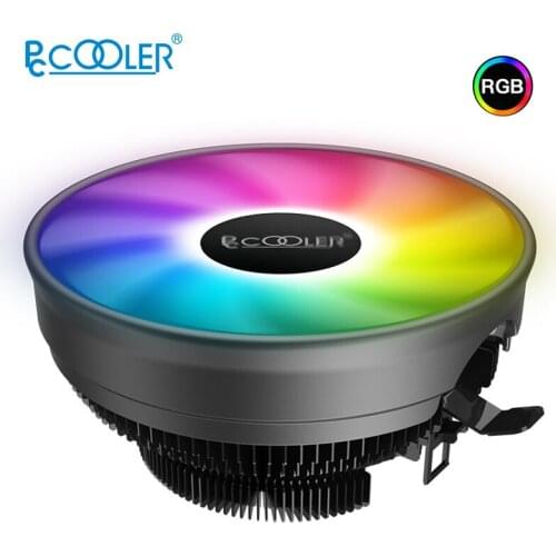 PCCOOLER CPU Cooler Fan Ventilador PC Cooler Radiator 4PIN 120W For Intel 1150 1155 1156 1366 2011 X79 AM2 AM3 AM4 Ventilator