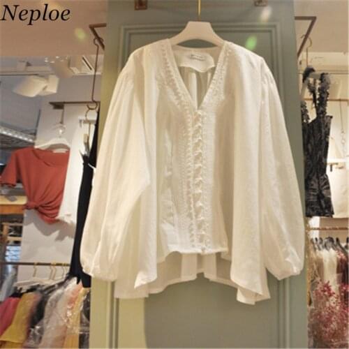 Neploe Womens Long Sleeve Shirts
