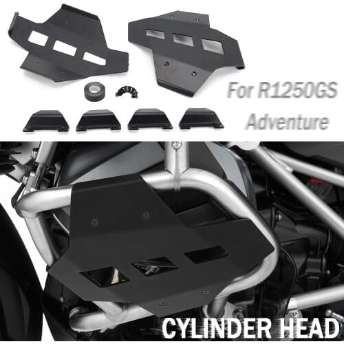 NEW For BMW R1250GS R 1250 GS R1250GS Adventure ADV A set Motorcycle Accessorie Black Engine Cylinder Guard Cover Protector