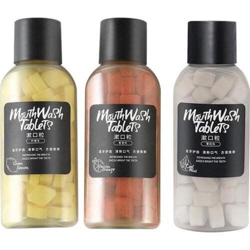New Dental Tablets Toothpaste Particles Whitening To Tooth Stains Smoke Stains Bad Breath Travel Breath Fresh Mouthwash