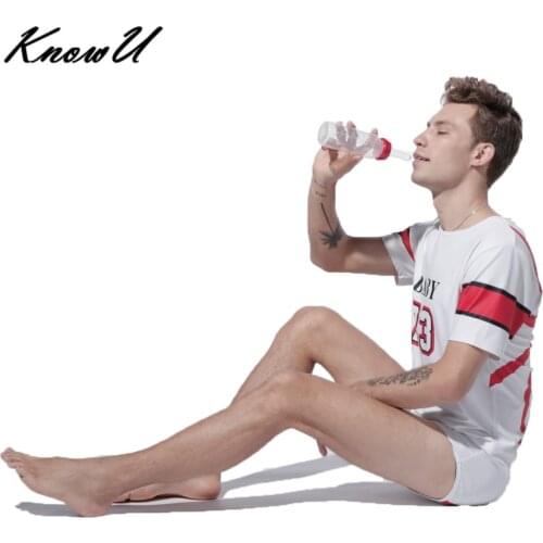 KnowU Adult Onesie ABDL Romper Large Size Pajamas Age Regression DDLG Babi Pacifi Onesie Men Bodysuits Bedwear Cosplay