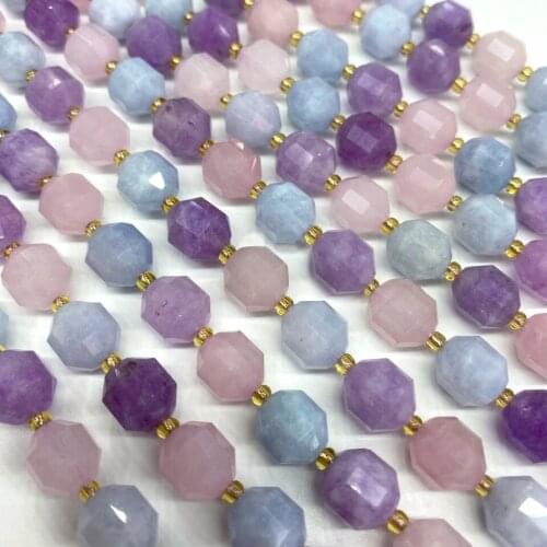 Natural multi dream quartz lantern shape loose beads crystal DIY design bracelet necklace bijoux perles semi precious jewelery