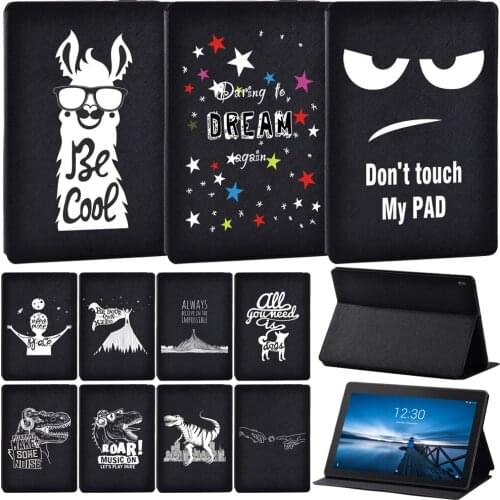 Anti-Dust Tablet Case for Lenovo Tab E10 10.1 Inch Leather Stand Cover for Lenovo Tab M10 10.1 Inch/Tab M10 FHD Plus 10.3" Case