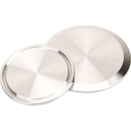 1/2" 3/4" 1" 1.5" 2" 2.5" 3" 3.5" 4" Tri Clamp 304 Stainless Steel Sanitary Tri Clover Stop End Cap Pipe Fitting For Homebrew