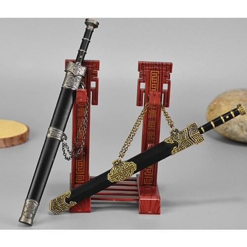 1/6 scale soldier weapon weapon model Chinese ancient king sword model for 12 inch action figure