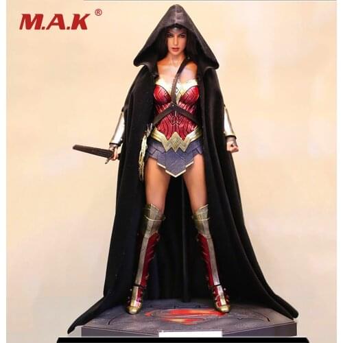1/6 Scale Cloak Model Fit For 12inch Female Hottoys HT Action Figure Body Toys