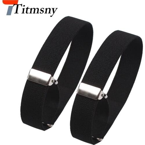 1Pair Men Women Shirt Sleeve Holders Adjustable Armband Elasticated Sleeve Garters Accessories Business Fashion Bodybuilding