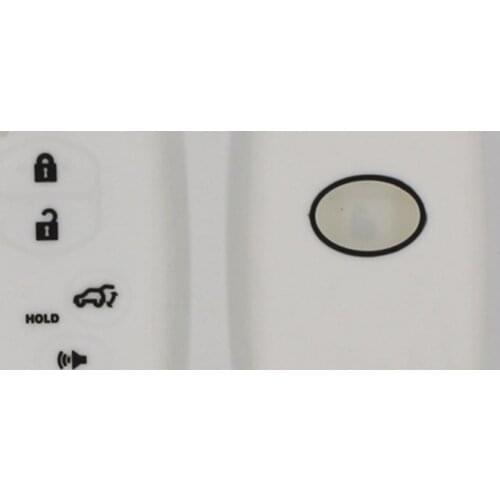 2PC Silicone Car Styling Key Case Cover Key Shell Protector for Toyota Corolla Camry RAV4 Yaris Avalon 4-Runner Scion