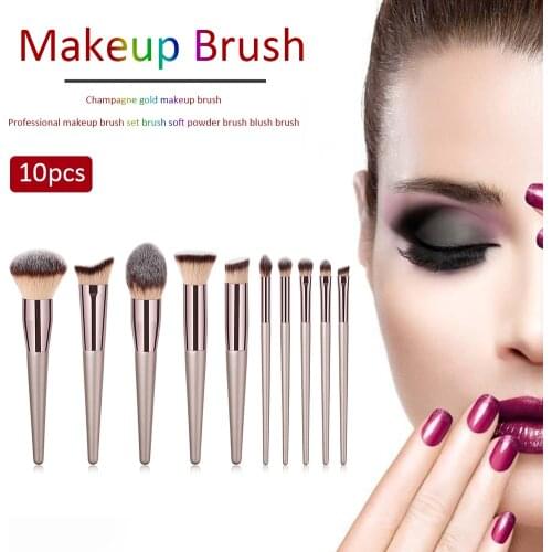 4/9/10/14pcs Pro Makeup Brushes Set Soft Cosmetic Powder Eyeshadow Foundation Eyebrow Blush Blending Brush Beauty Makeup Kit
