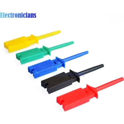 5PCS Hooks Test Clips 5 Colors for Logic Analyzers Logic Test Clip