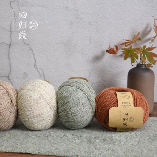 Free shipping 300g(50g*6pcs)100% Medium Wool Yarn Sweater Hat Scarf Needle Thread Hand-Knitted In Winter