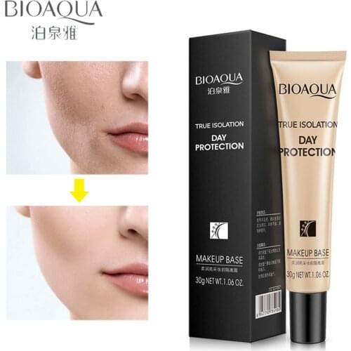 BIOAQUA Makeup Primers Isolation Day Protection Makeup Base foundation Brighten Skin Pre Makeup BB Cream Oil Control face primer