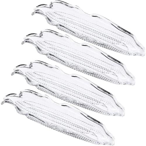 Big deal Storage Container Family Corn Tray Barbecue Tool BBQ Transparent Dish Party Corn on the Cob Holders Set